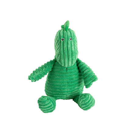 George Dinosaur Toy Corduroy Green (25cmST) 0Mths+