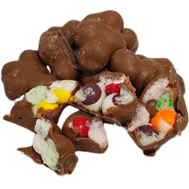 Chocolate Coated Freeze Dried Skittles (100g)