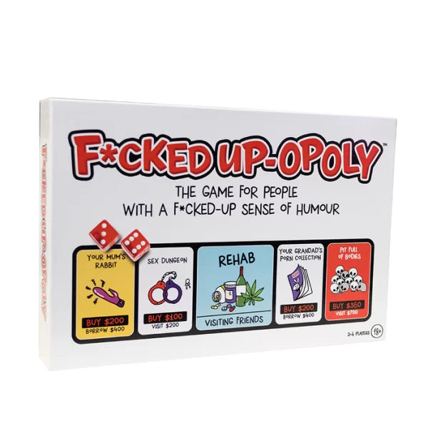 stuffed Up-Opoly Board game