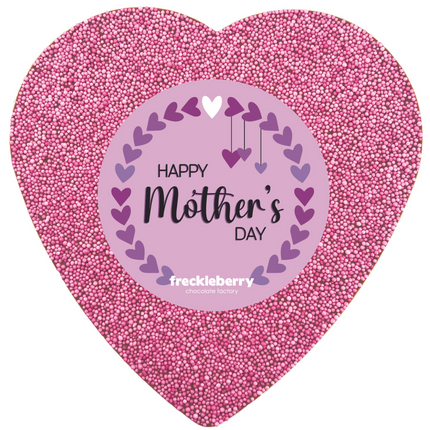 Giant Pink Freckle Heart - Mother's Day