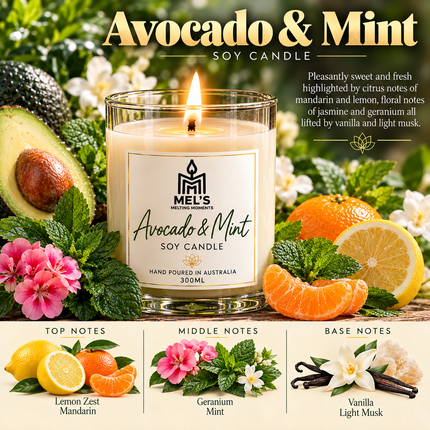 Large Soy Candles 300ml | Buy 4 Get 5th FREE | 80hr Burn Time