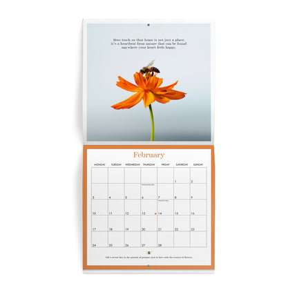 Bee 2025 Wall Calendar