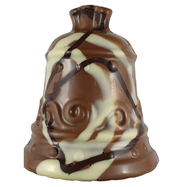 Chocolate Christmas Bell - Marbled milk chocolate GLUTEN FREE