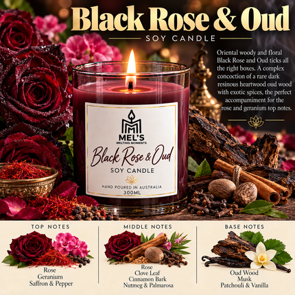 Large Soy Candles 300ml | Buy 4 Get 5th FREE | 80hr Burn Time