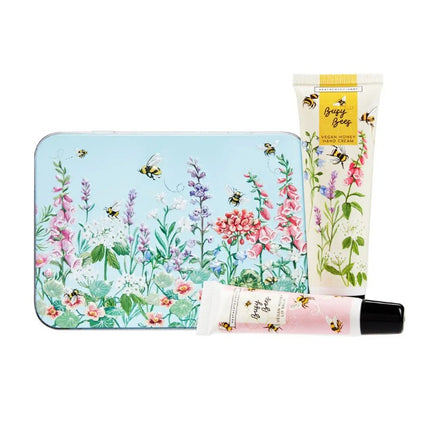 Busy Bees Hand Cream & Lip Balm in Tin