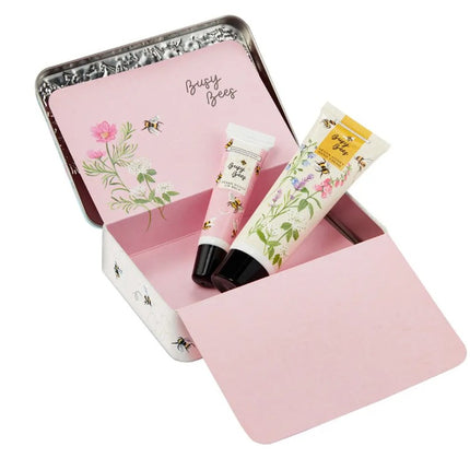 Busy Bees Hand Cream & Lip Balm in Tin