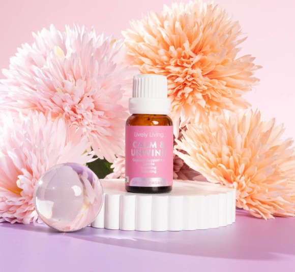 Calm & Unwind - Certified Organic Essential Oil Blend 15ml