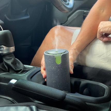 Aroma-Recharge Cordless Diffuser & Oil Set - CHARCOAL