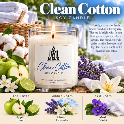 Large Soy Candles 300ml | Buy 4 Get 5th FREE | 80hr Burn Time