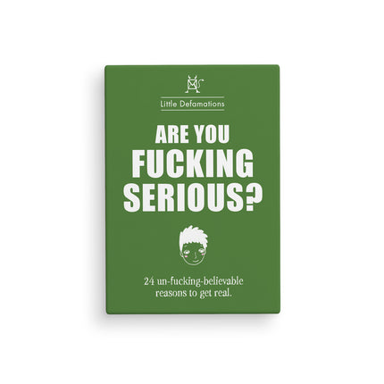 Are You Fucking Serious? - 24 affirmation cards