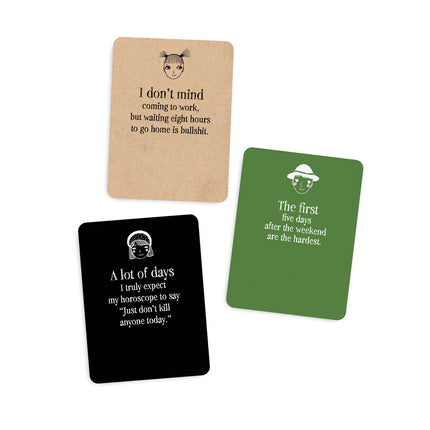 Are You Fucking Serious? - 24 affirmation cards