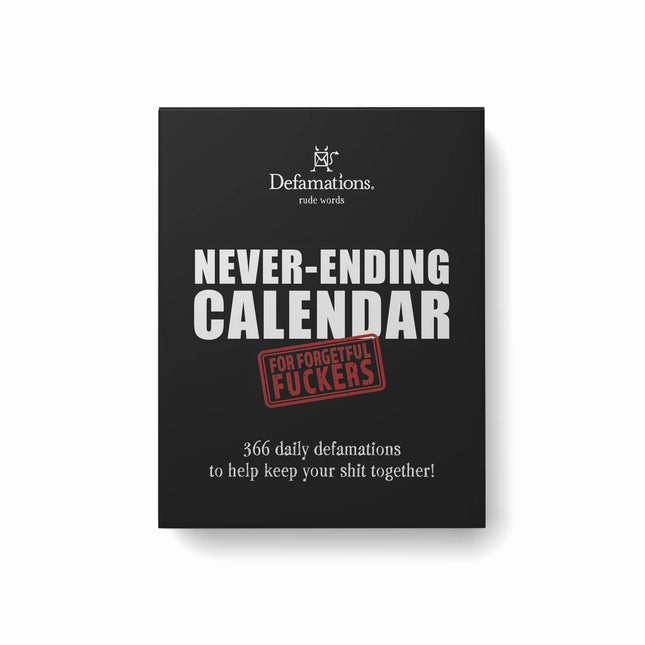 Never-Ending Calendar | Reusable Funny Wall Calendar