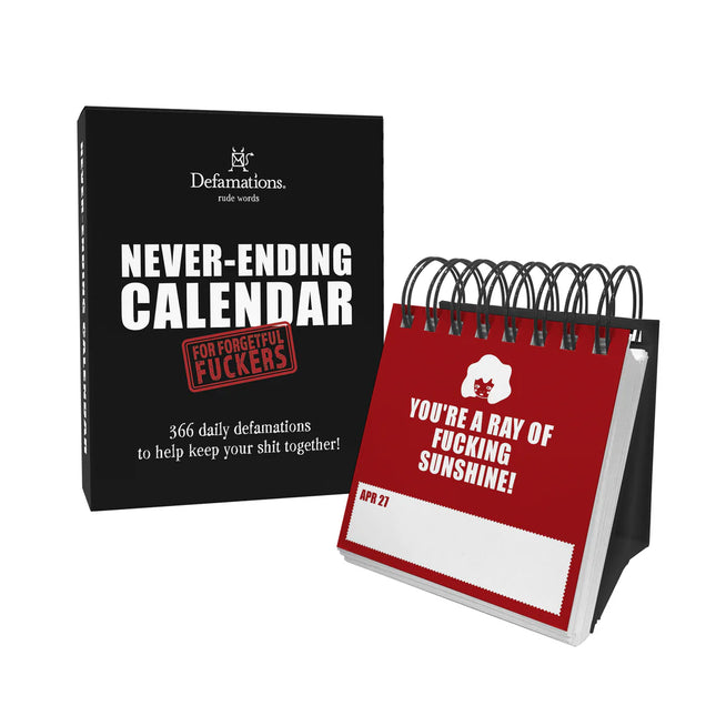 Never-Ending Calendar | Reusable Funny Wall Calendar
