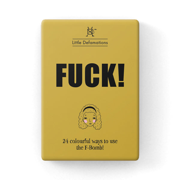 Fuck - 24 affirmation cards
