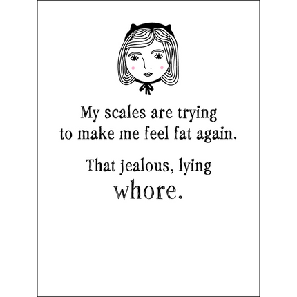 Fuck What They Think - 24 affirmation cards