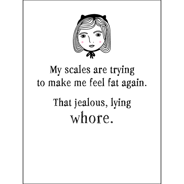 Fuck What They Think - 24 affirmation cards