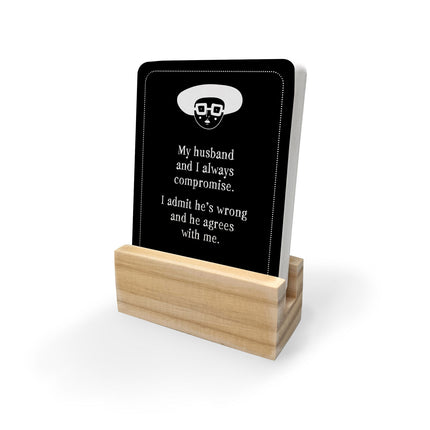 BLOODY HUSBANDS - 24 affirmation cards