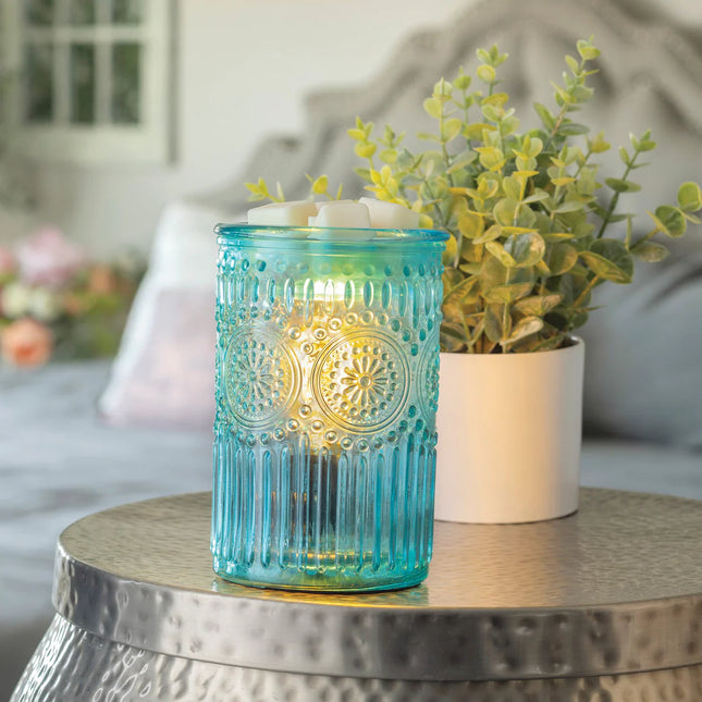 Vintage Parisian Glass Illumination Warmer