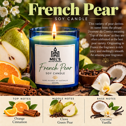Large Soy Candles 300ml | Buy 4 Get 5th FREE | 80hr Burn Time