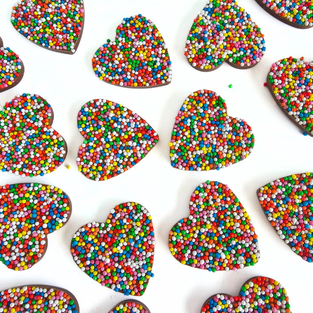 Hearts - Milk Chocolate Freckles - 130g