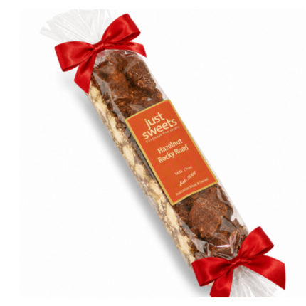 Milk Choc Roasted Hazelnut & Cranberry Rocky Road Bon Bon 300g