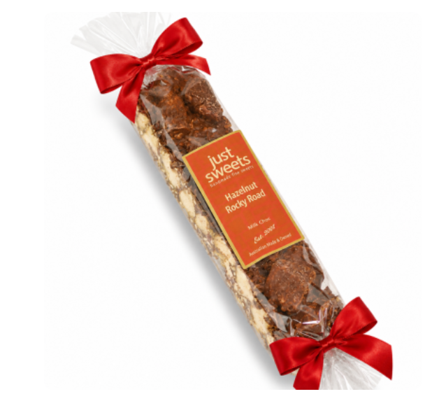 Milk Choc Roasted Hazelnut & Cranberry Rocky Road Bon Bon 300g