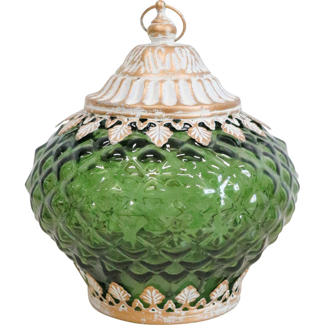 Lantern LED Temple Small in Avocado