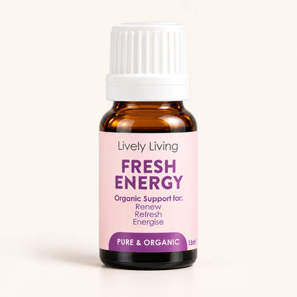 Fresh Energy Organic Essential Oil Blend 15ml