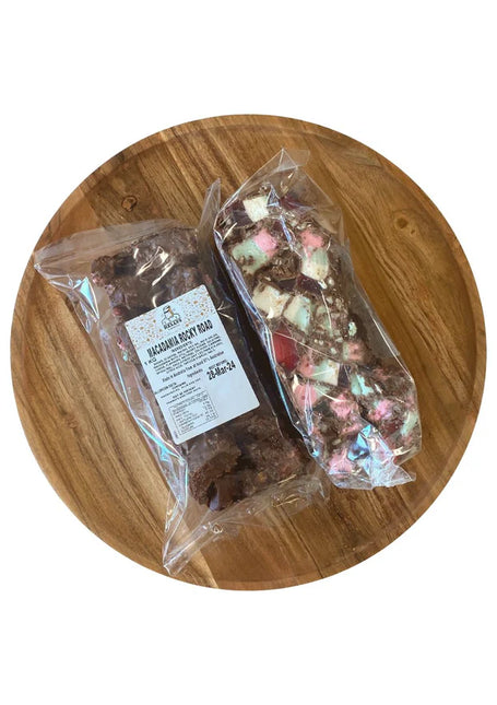 Macadamia Rocky Road - 1kg Slab Share Pack
