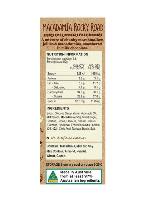 Macadamia Rocky Road - 1kg Slab Share Pack