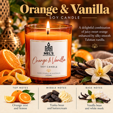 Large Soy Candles 300ml | Buy 4 Get 5th FREE | 80hr Burn Time