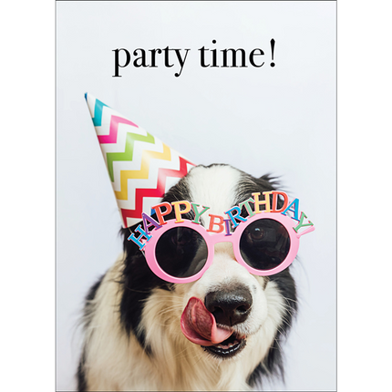 Party time! - Animal Greeting Card