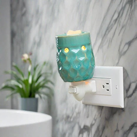 Honeycomb Turquoise Pluggable Warmer
