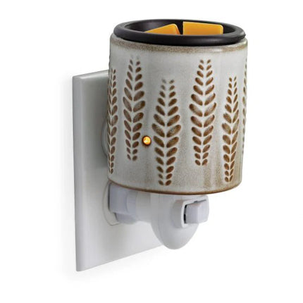 Wheat & Ivory Flip Dish Pluggable Warmer