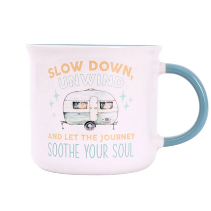 Caravan Slow Down Mug