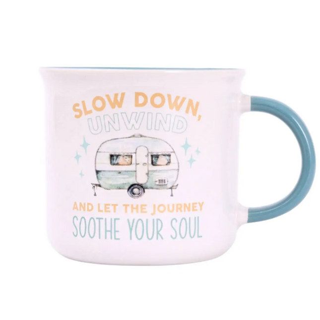 Caravan Slow Down Mug