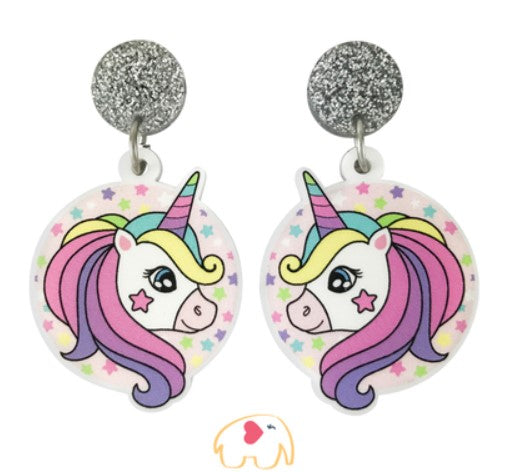 Stardust Unicorn Earrings