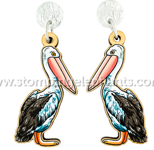 Pelican Earrings