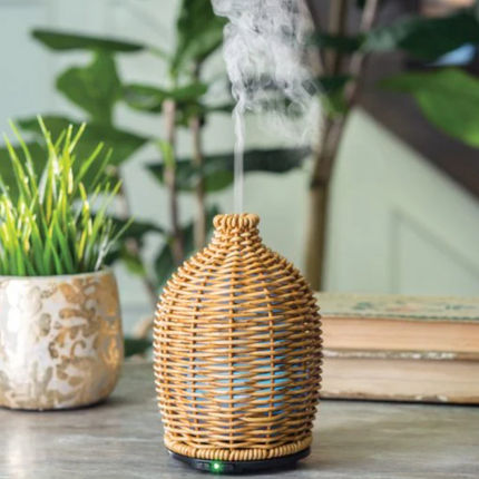Wicker Vase Essential Oil Diffuser