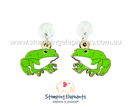 Frog Earrings