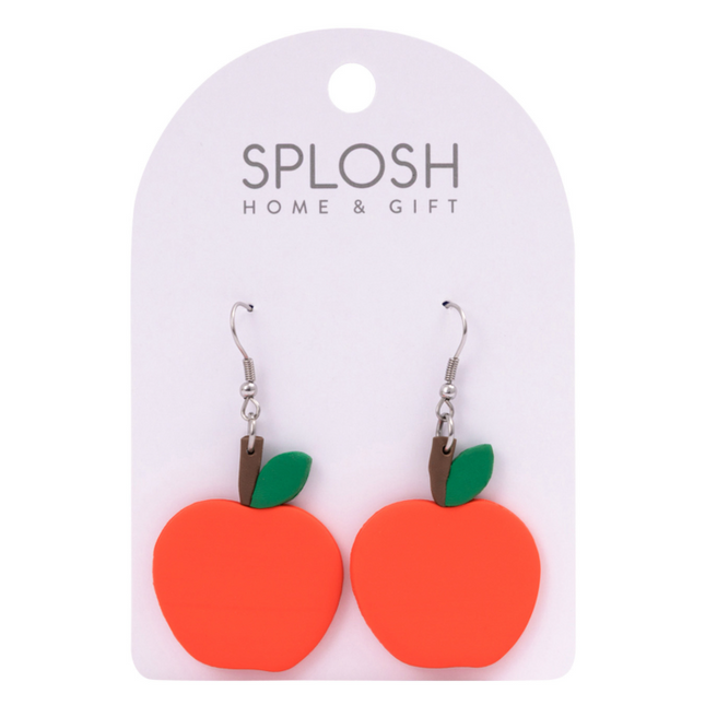 Teacher Apple Earrings