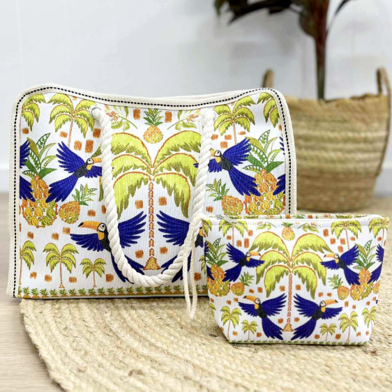Tote Bag Toucans Large