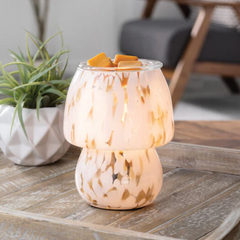 Electric tabletop wax warmers