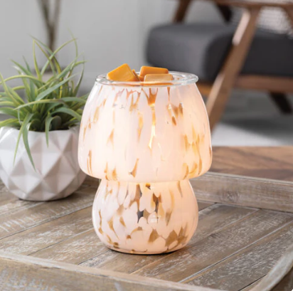 Art Glass Lamp Vintage Bulb Illumination Warmer