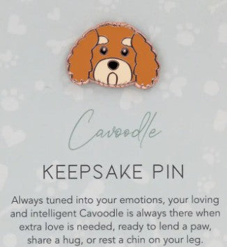 Cavoodle Keepsake Pin