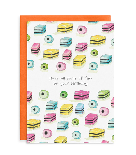 Have all sorts of fun on your birthday - Birthday Card
