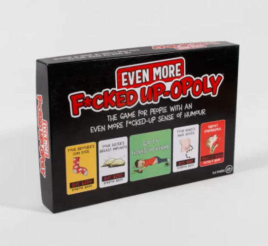stuffed Up-Opoly Board game