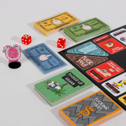 stuffed Up-Opoly Board game
