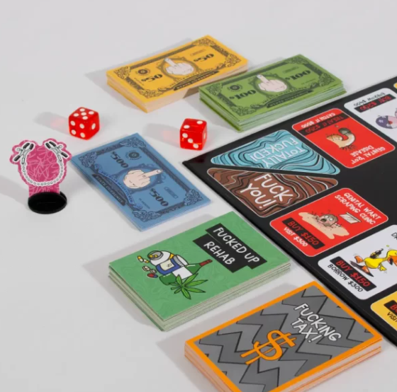 stuffed Up-Opoly Board game