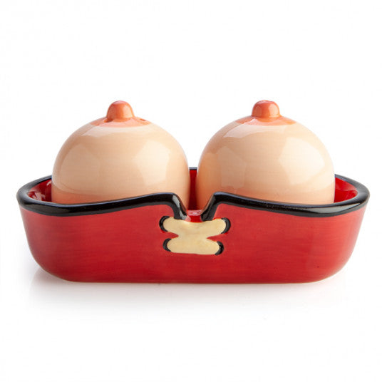 Flavour Mates Boobs Salt & Pepper Set